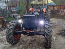 Tractor Same Leone 70 4×4 și freză prelucrat pământ