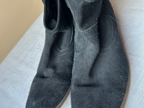 Botine fara toc negre