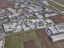 Teren intravilan 2.8 ha deschidere drum zona Industriala Ves