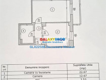 Apartament 2 camere, Militari Residence, mobilat, utilat, Re