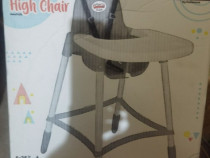 Scăunel-masa cu piciorușe Pilsan Star High Chair