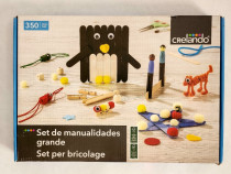 Set creativ cu 350 de piese pentru Copii Arts and Crafts