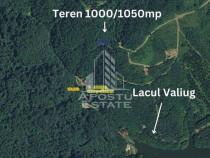 Teren intravilan, 1000 și 1050mp front stradal generos, ...