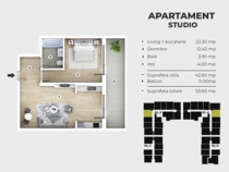 Apartament Tip Studio - 8 Minute de Metrou Berceni