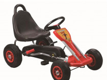 GO Kart cu pedale, 3-6 ani, Kinderauto A-05-1, roti Gonflabile