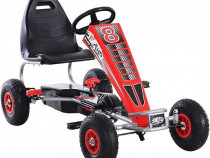 Kart cu pedale, Kinderauto F8-3, roti Gonflabile 6 inch