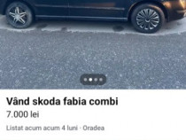 Vând Scoda fabia : 1.4 Benzină, 16 Valve, Neagră, Brek.