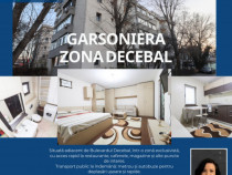 Garsonieră de închiriat pe Bvd. Decebal – confort si loc