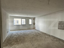 Apartament 3 camere semifinisat, 2 bai, 72 mp, zona Somesulu