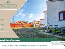 Casa cu 360mp teren, zona Micalaca, Arad