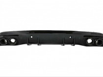Difuzor & Ornamente Toba - Mercedes W205 C43 AMG Sedan Evacuare Neagra