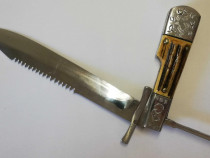 Briceag cutit pliabil, de vanatoare, colectie,1997,inscriptie SCORPION