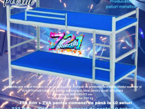 OFERTĂ PROMO Pat Metalic Etajat - Model BEL 1!