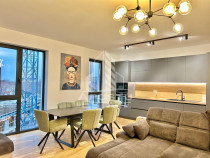 Apartament 4 camere , mobilat lux, loc parcare SUBTERAN, ...