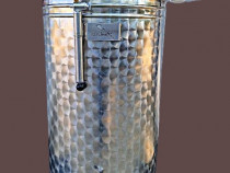 Butoi Inox Alimentar cu capac flotant pneumatic pentru vin 150 litri
