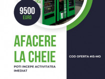 Afacere la cheie, locatii cu automate de vending cu totul inclus