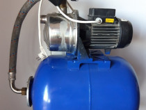 Hidrofor SAER pompa inox,fabricat Italia,membrana noua,0,75kw