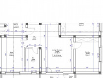 Apartament FINISAT de 3 camere, CF disponibil, 60 mp, zona C