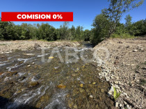 Teren extravilan cu utilitati 1800 mp langa Rau pe Valea Seb
