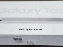 Samsung Tab A7 Lite, T225, varianta cu cartelaSIM 4G, husa, folie, nou