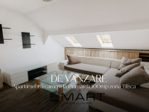 Apartament la mansarda cu 3 camere 100mp zona Tilisca