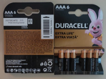 Set 6 baterii Duracell AAA sau AA
