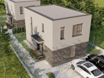 Casa individuala P+1 Teren 250 mp Popesti Leordeni