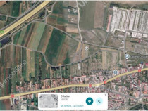 Teren intravilan de 8600 mp cu deschidere la doua drumuri in