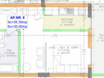 Apartament de vânzare – bloc nou, 47 mp, zona zavoaie ter