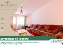 Apartament cu 2 camere circular, zona Gradiste, Arad