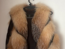 Haină de Blană naturală