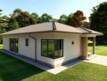 Casă nouă, parter &ndash; 100 mp utili | finisată la cheie |