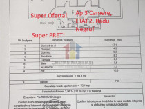 70mp 3 cam etaj 2 balcon 7 m R.Negru - Capatul lui 4 confort