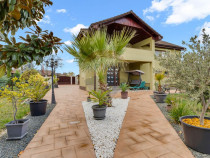 Casă noua pe colt si teren 1079 mp de vanzare in Macea,Arad