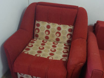 Canapea si fotoliu tip pat sh