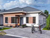 Vila individuala la cheie, 250mp curte, constr. 2022, Tunari