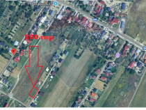 Teren 500mp racordat la apa si curent electric in Campine...