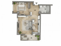 Apartament de v&acirc;nzare Dobroești, Ilfov, Str. Doinei cu LO