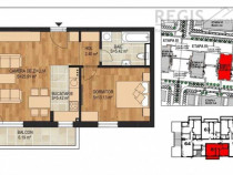 Apartament 2 camere TOP CITY Coresi