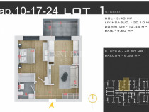 2 Camere Direct Dezvoltator-Incalzire in pardoseala Parcare