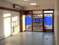 Spațiu comercial, 85 mp, vitrină stradală, vad excelent ?