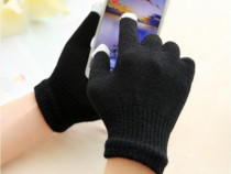 Manusi tactile touchscreen pentru smartphone, anti inghetare degete