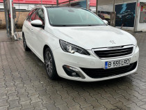 Peugeot 308 SW 1.6 HDi, alb perlat, revizii la zi