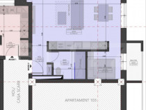 Apartament Ultracentral cu 2 Camere, 36.99mp Utili