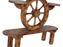 Suport de flori handmade din lemn de pin