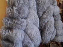 Haina de blană naturală