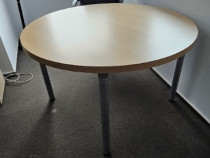 Masa birou rotunda Mobexpert diametru 120 cm 700 lei Prețul e negociab