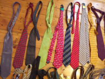 Colectie 42 cravate de firma,moderne,materiale calitate,noi