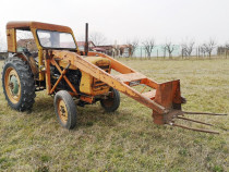Tractor Fiat -Someca 60CP cu încărcător frontal, anvelope NO