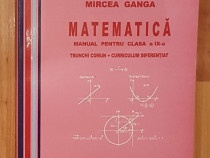 Matematica IX (trunchi comun + curriculum diferential) Ganga